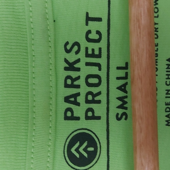 Parks Project Lime Green National Parks Long Sleeve Graphic T Shirt Size Small - Picture 4 of 5